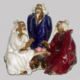 Figurine 3 personnages couleur